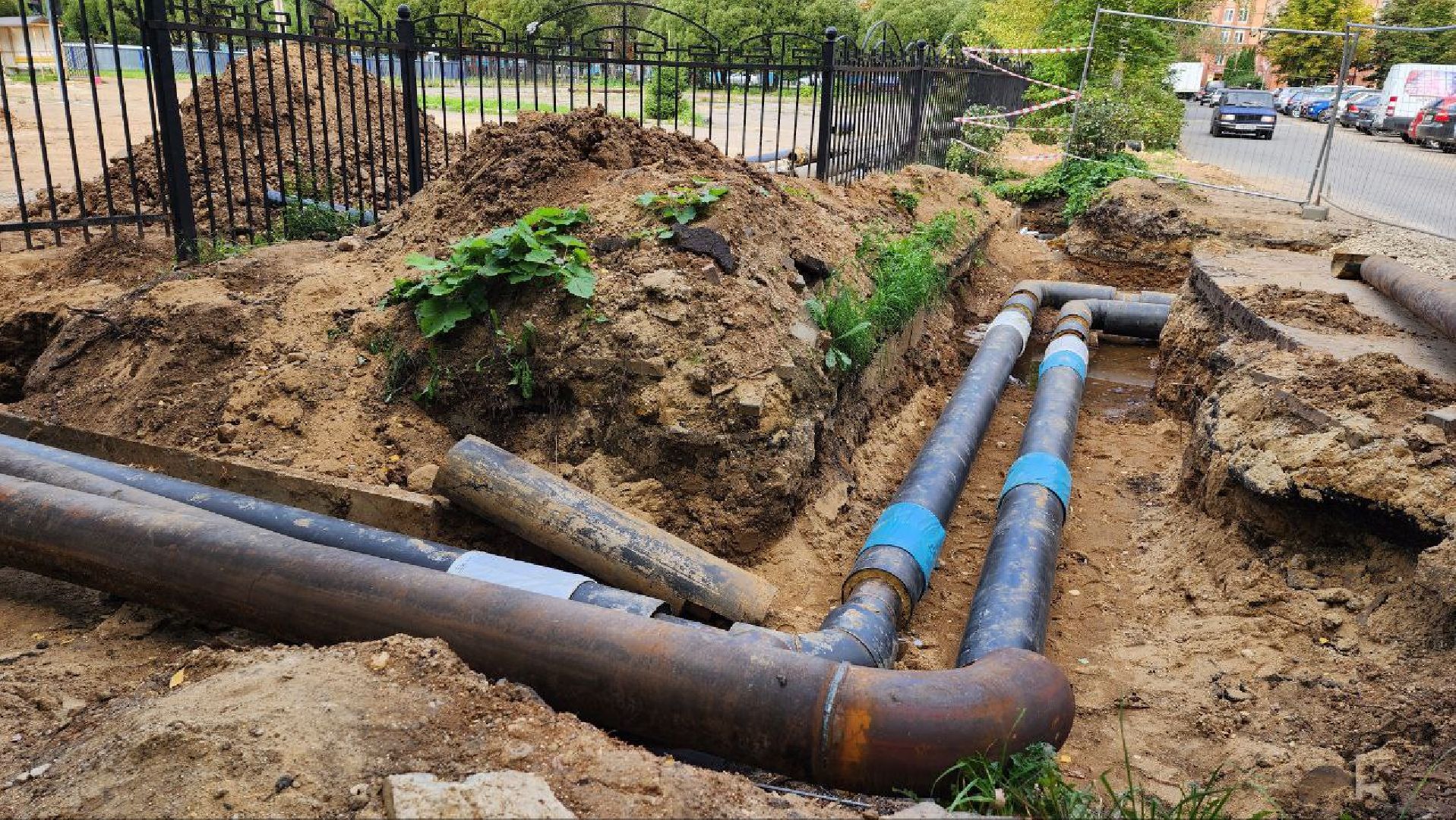 Дмитров, Замена теплотрассы, МинЖКХ,