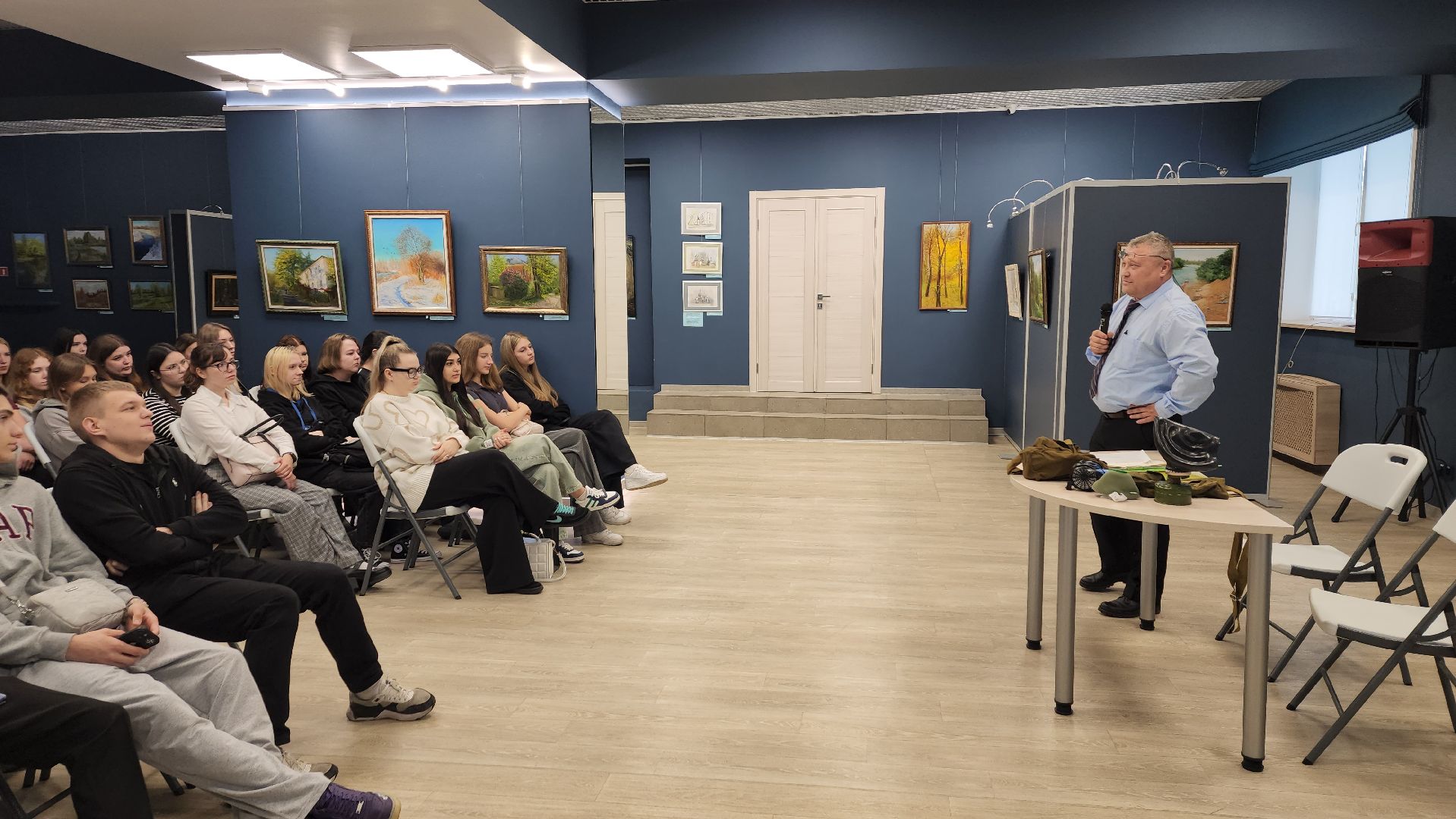 ивантеевка, пушкинский, антитеррористическая безопасность, лекция, студенты, техникум,беслан,патриотизм, будущее,дискуссия,