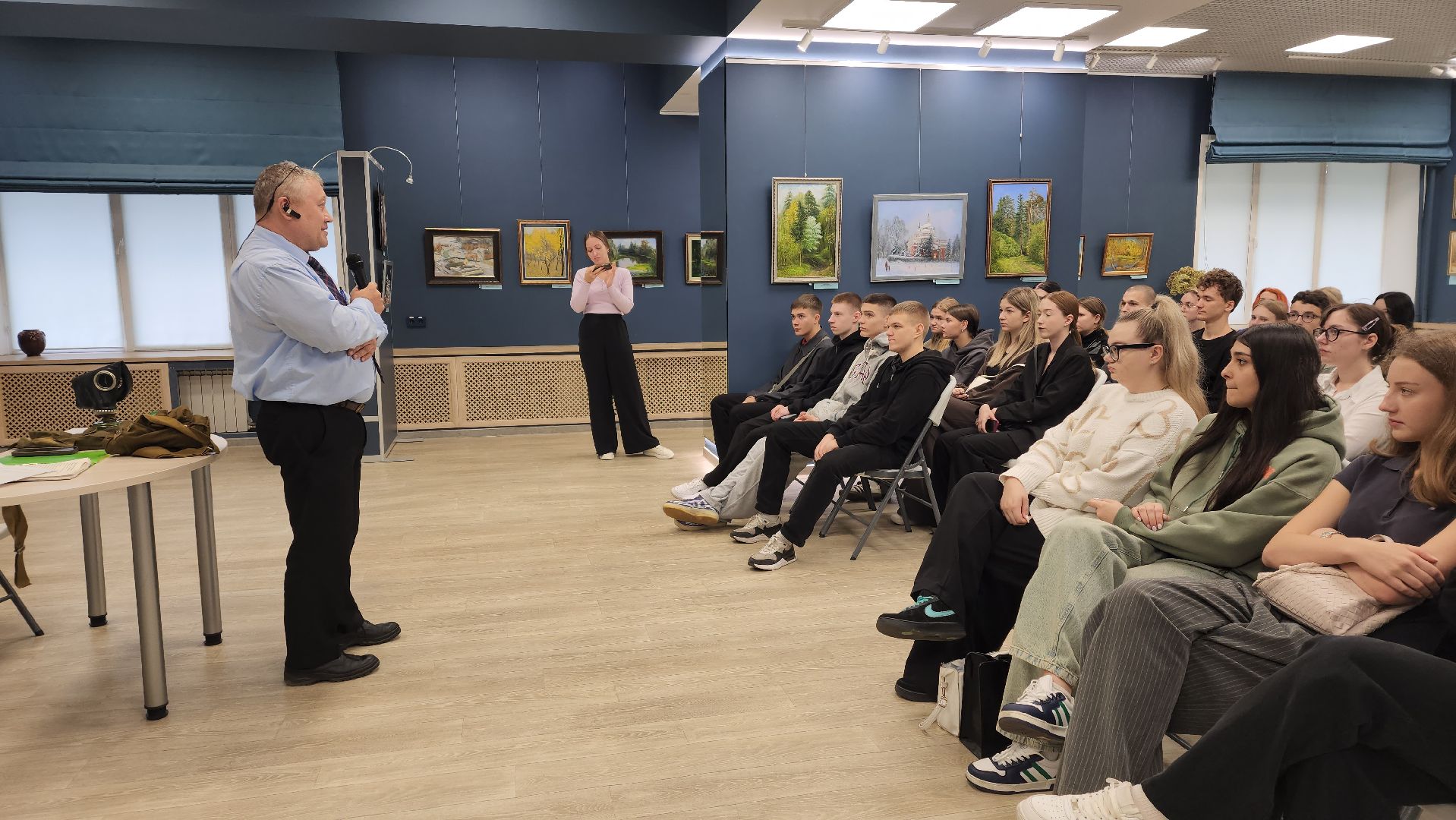 ивантеевка, пушкинский, антитеррористическая безопасность, лекция, студенты, техникум,беслан,патриотизм, будущее,дискуссия,