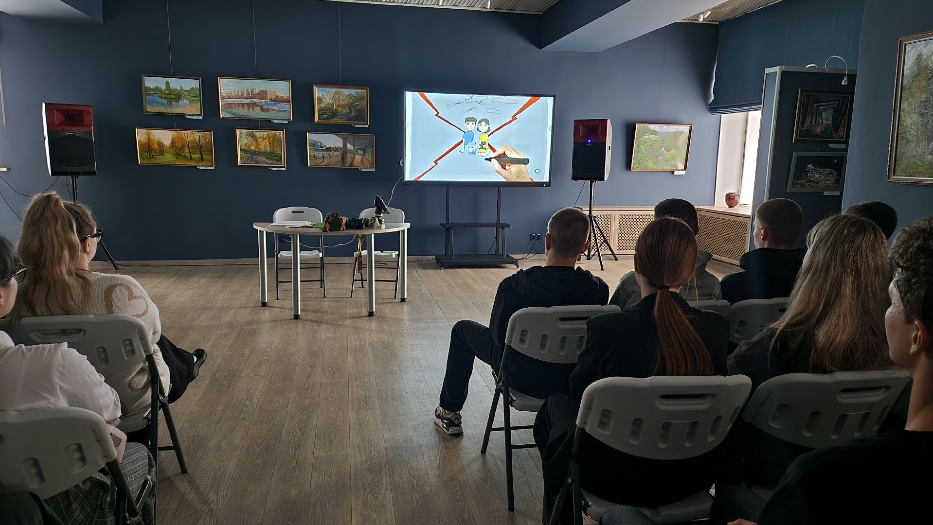 ивантеевка, пушкинский, антитеррористическая безопасность, лекция, студенты, техникум,беслан,патриотизм, будущее,дискуссия,