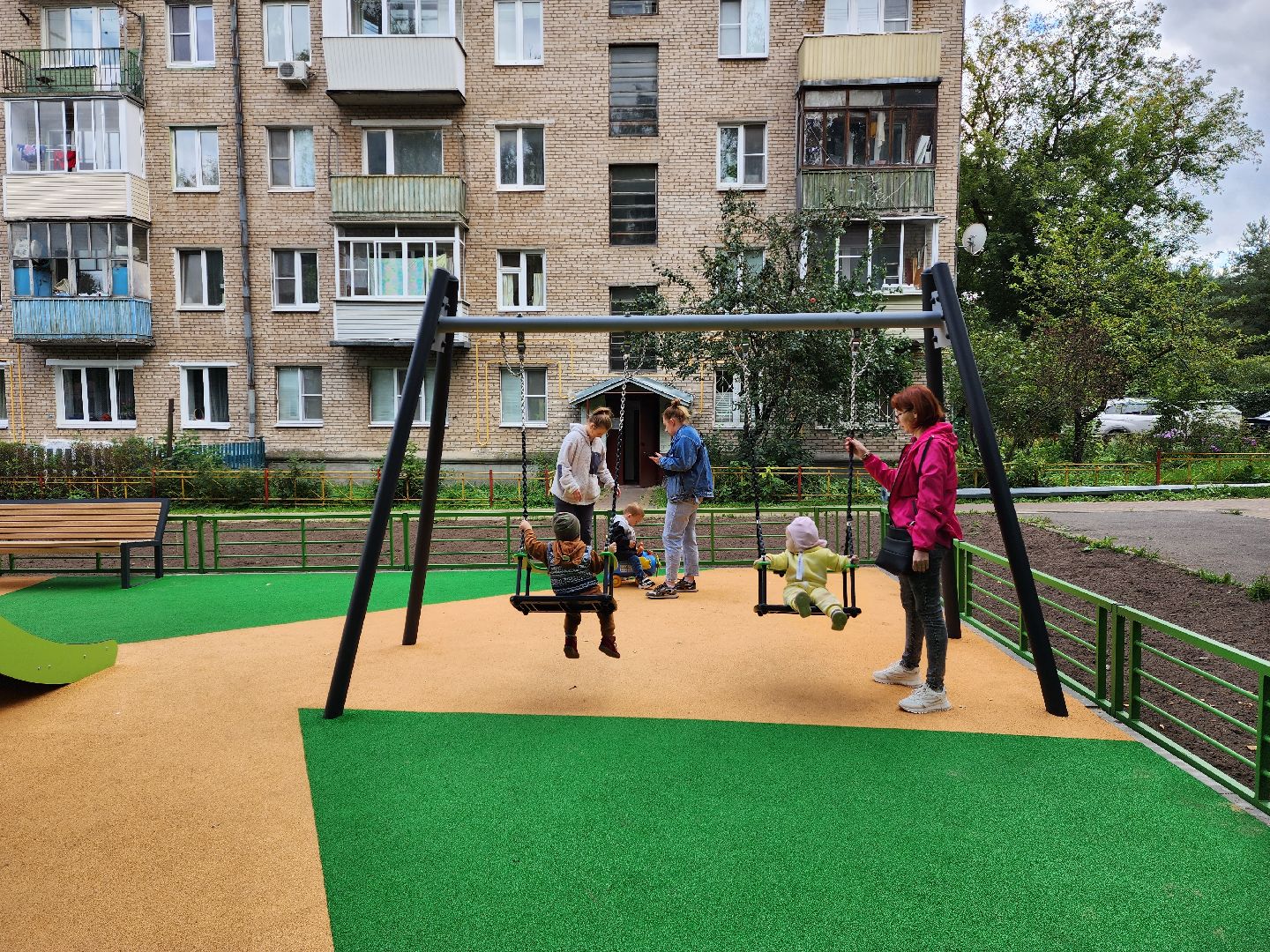 раменское, благоустройство, комплексное благоустройство дворов многоквартирных домов , модернизация детских площадок , поселок кратово улица мичурина,