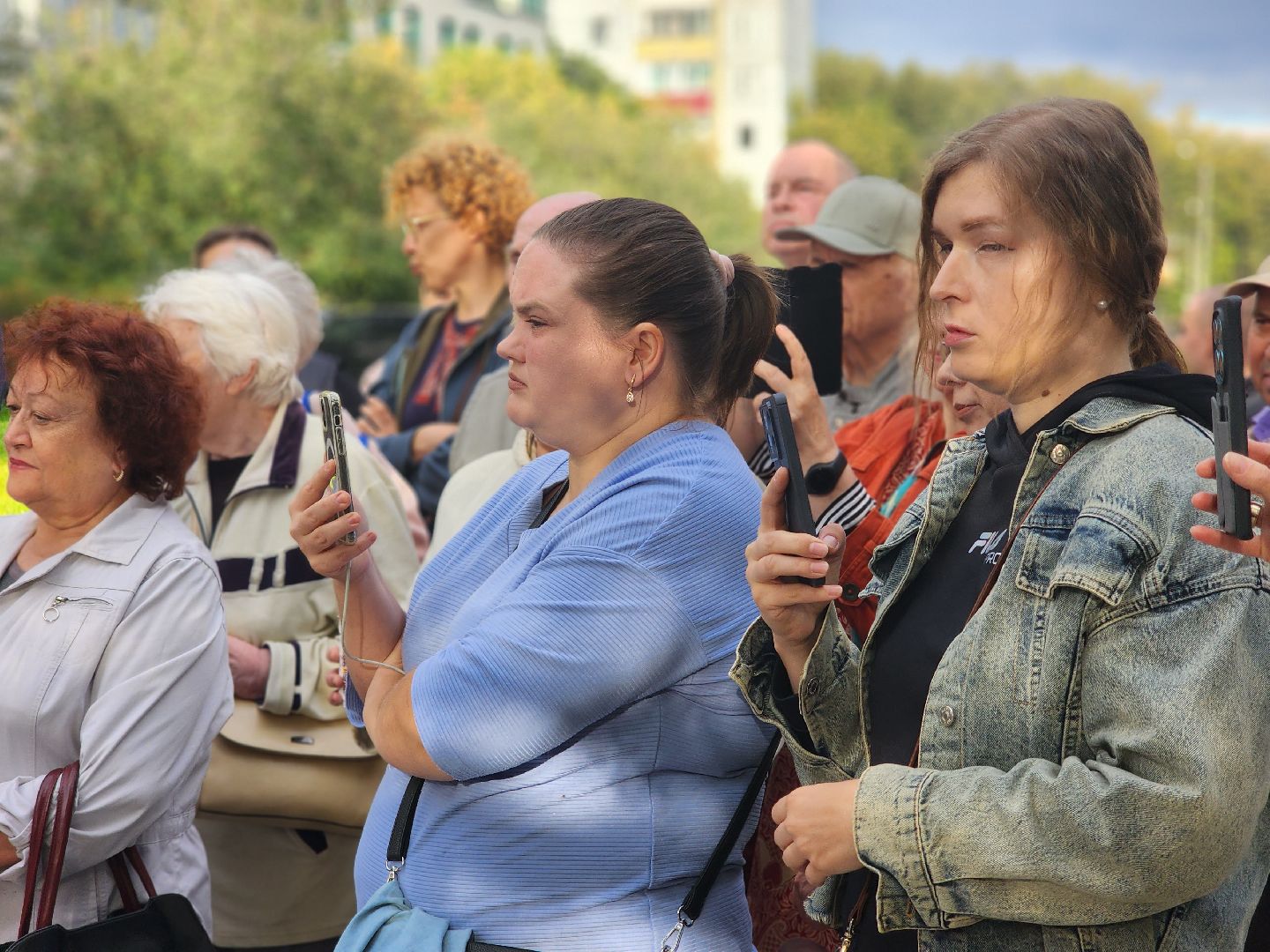 королёв, папанинская дача в королеве, встреча власти и жителей ,