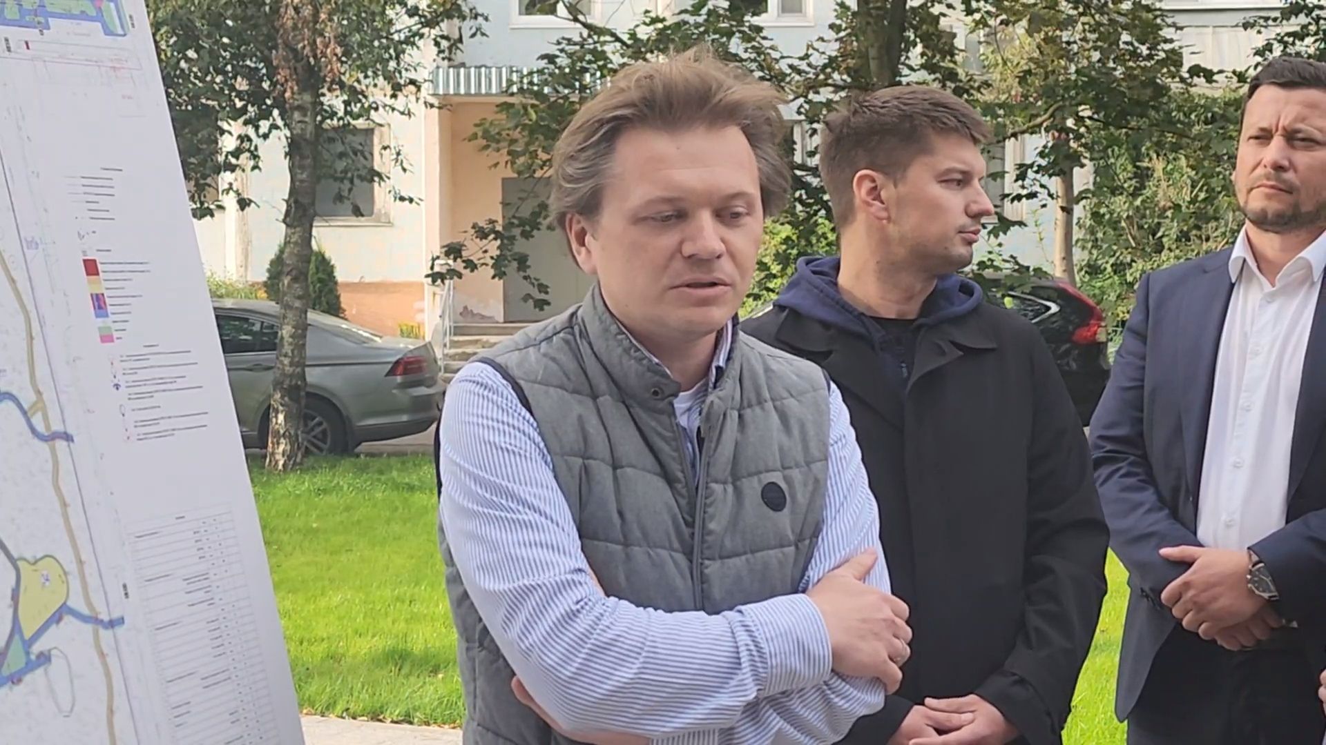 королёв, папанинская дача в королеве, встреча власти и жителей ,