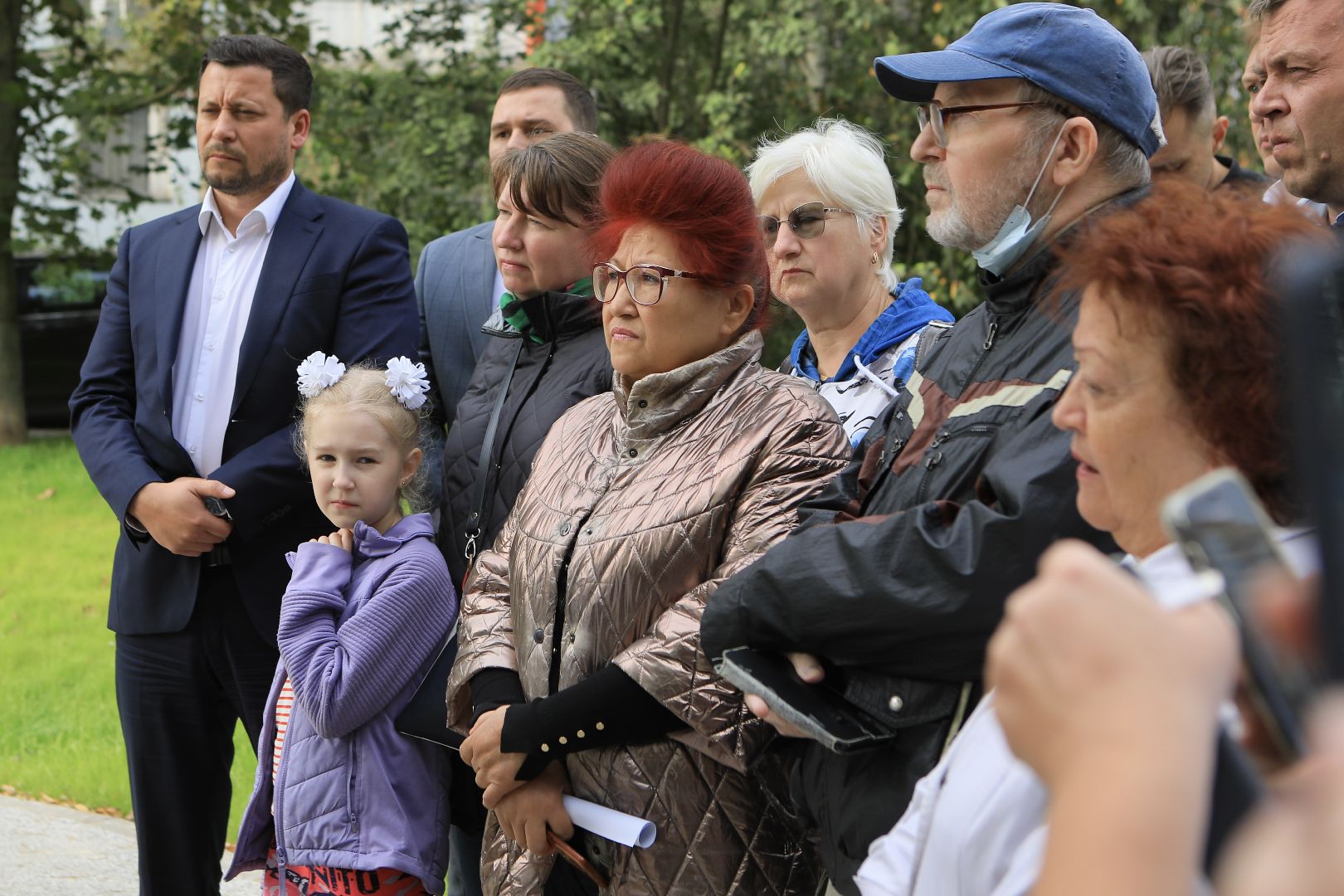 королёв, папанинская дача в королеве, встреча власти с жителями,