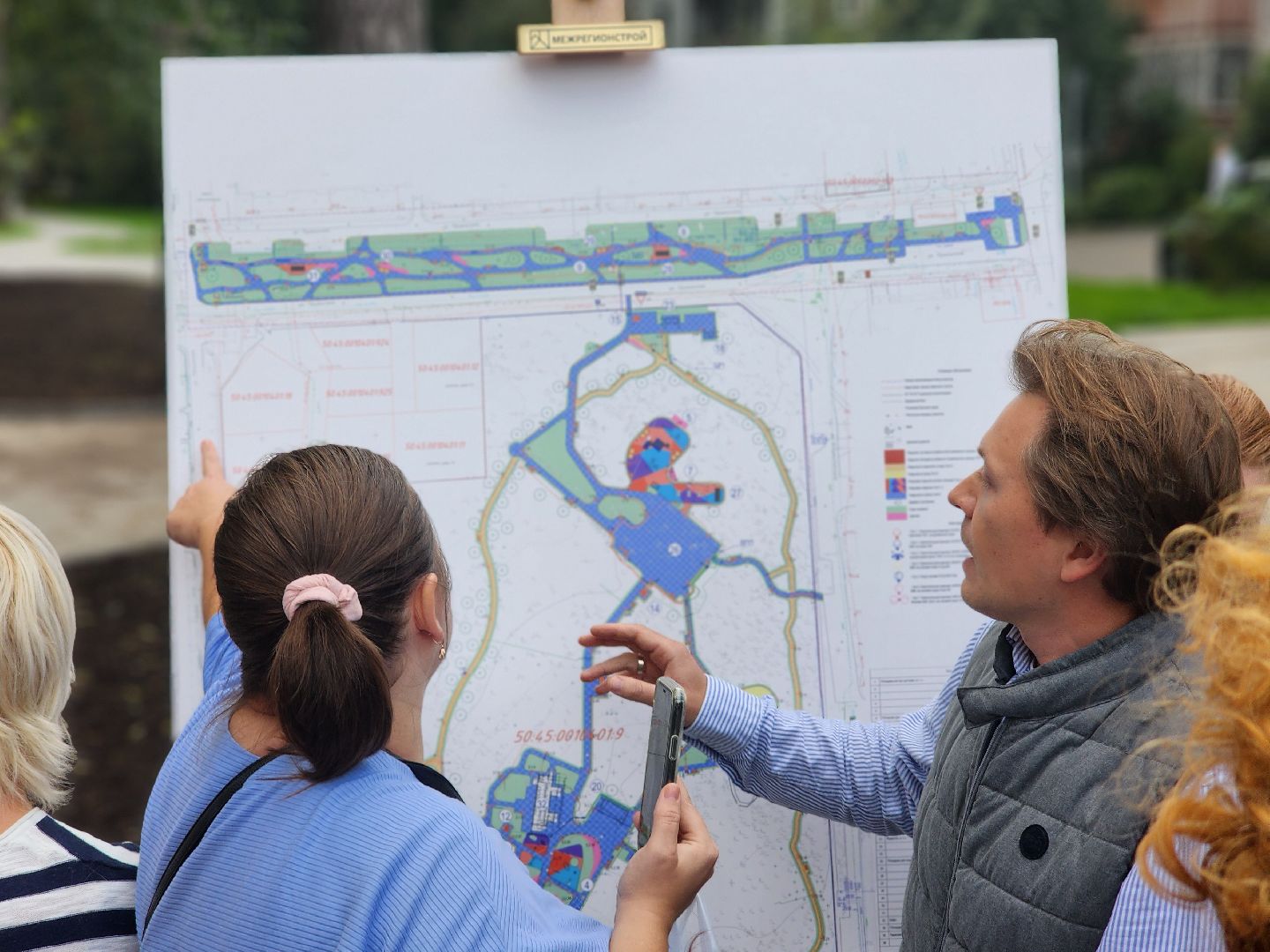 королёв, папанинская дача в королеве, встреча власти с жителями,