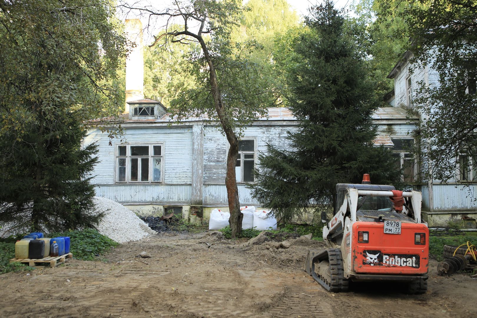 королёв, папанинская дача в королеве , благоустройство ,