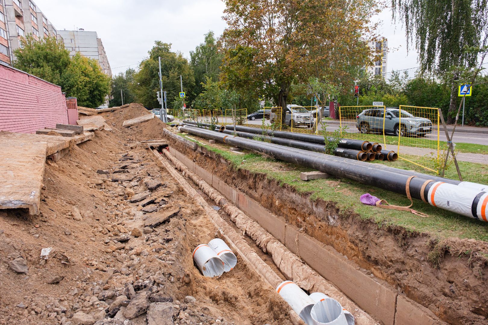 жкх, замена трубопроводов, теплосеть, лыткарино,
