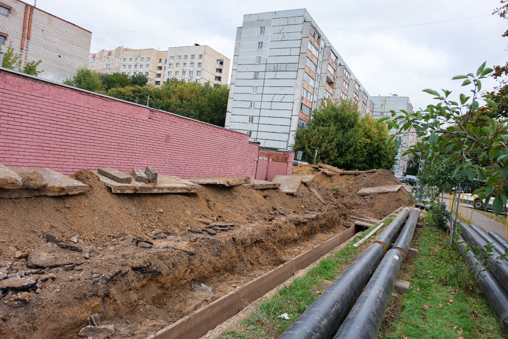 жкх, замена трубопроводов, теплосеть, лыткарино,
