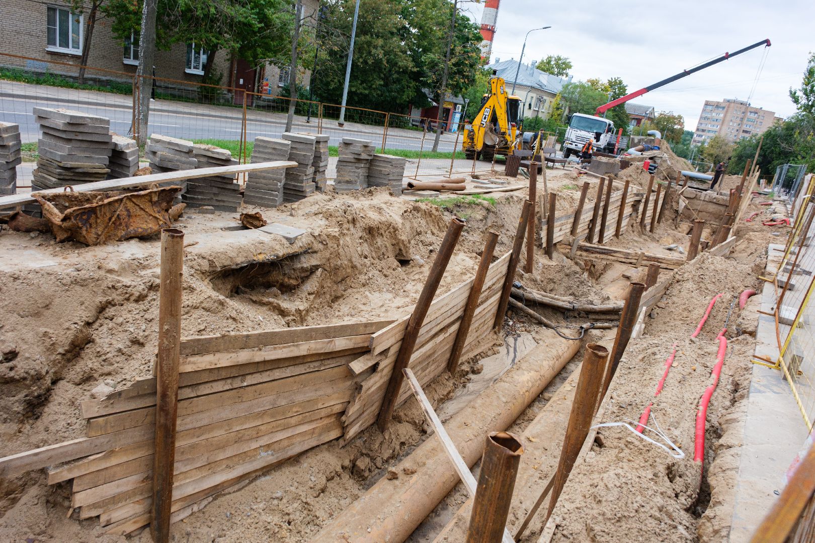 жкх, замена трубопроводов, теплосеть, лыткарино,