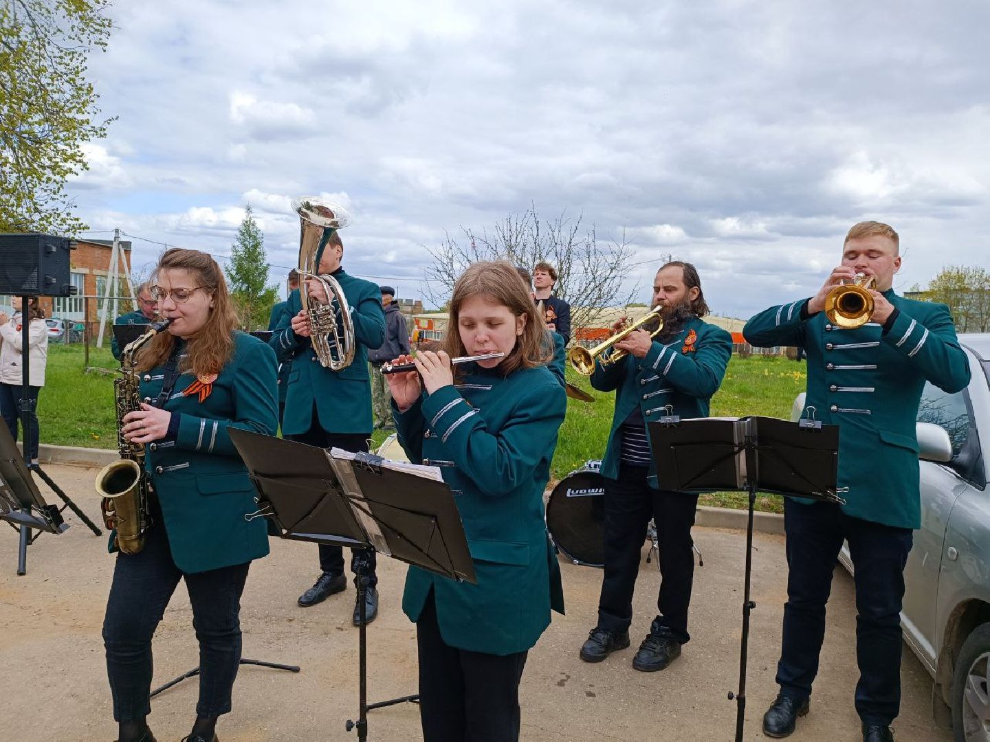 Можайск, Можайский городской округ, Подмосковье, День Победы, поздравление ветерана, фронтовая бригада, песни военных лет, 9 мая