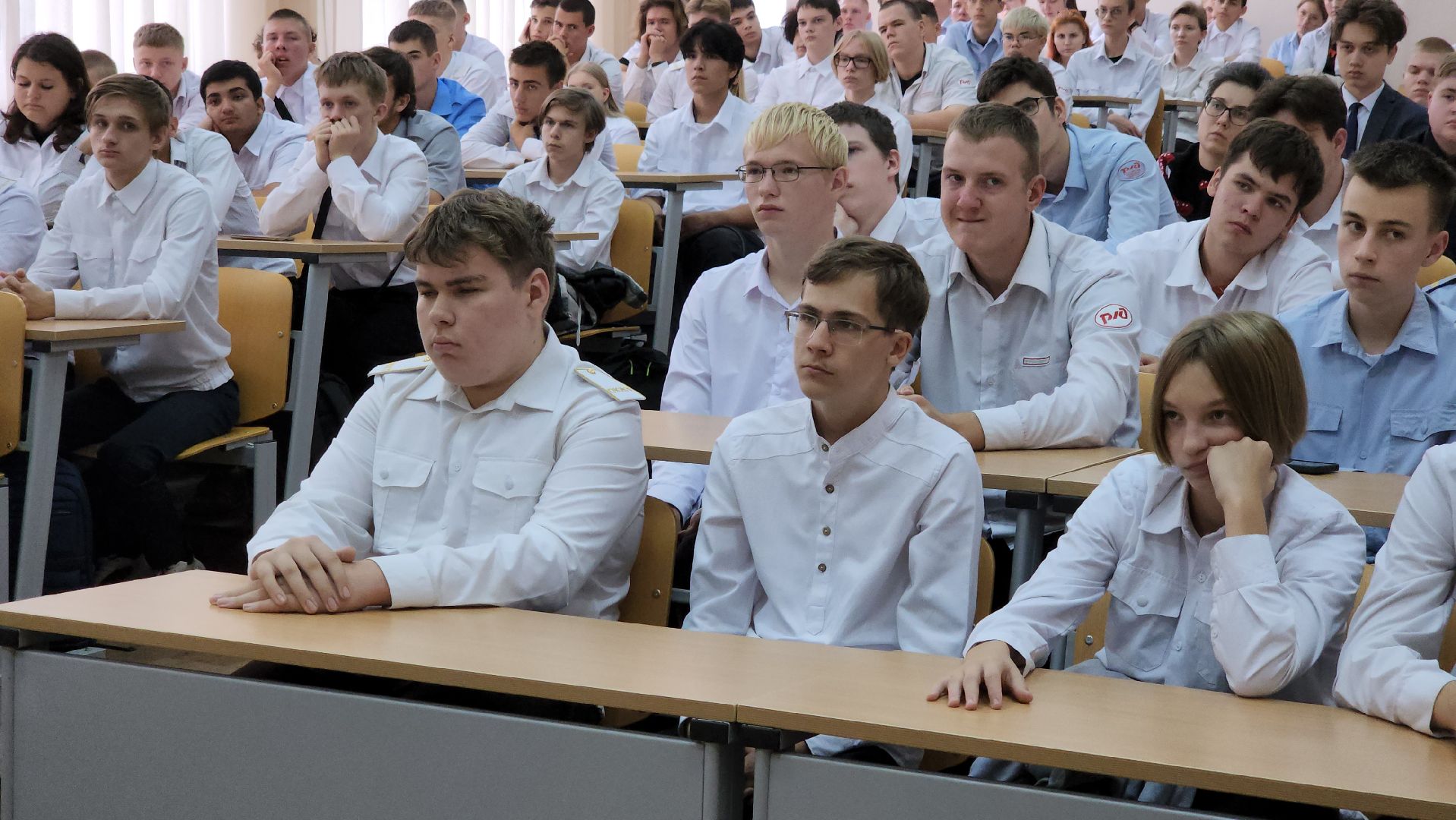 кашира, гаи, ожерельевский железнодорожный колледж, техникум, студенты, безопасность на дороге, бдд, питбайк,