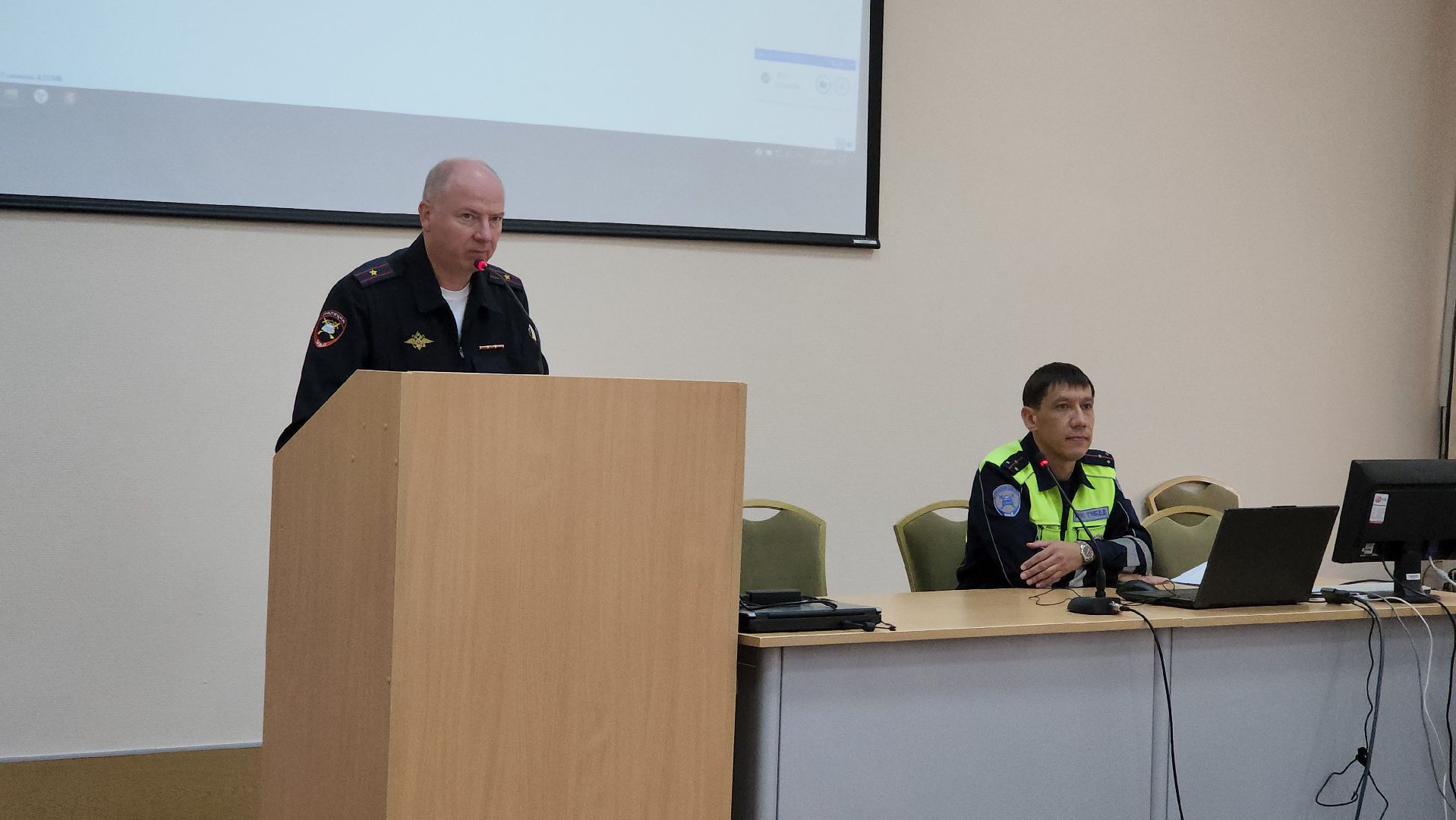 кашира, гаи, ожерельевский железнодорожный колледж, техникум, студенты, безопасность на дороге, бдд, питбайк,