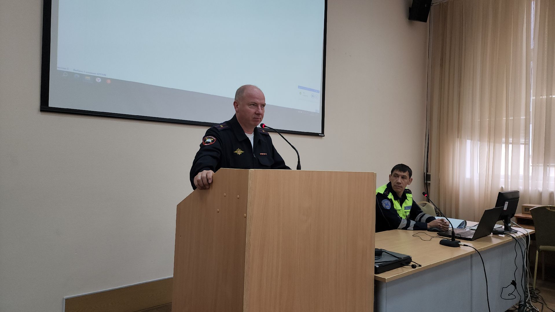 кашира, гаи, ожерельевский железнодорожный колледж, техникум, студенты, безопасность на дороге, бдд, питбайк,