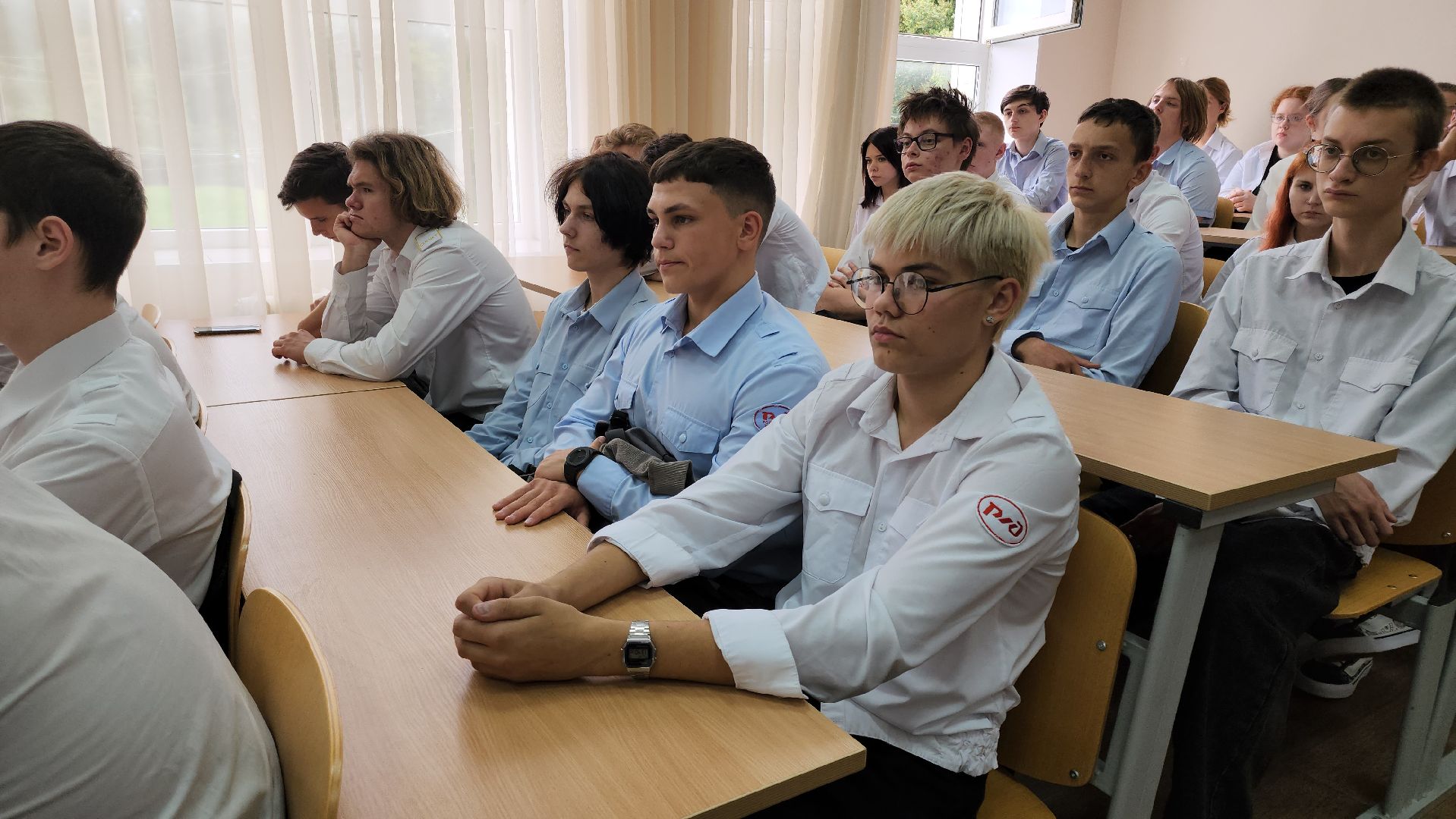 кашира, гаи, ожерельевский железнодорожный колледж, техникум, студенты, безопасность на дороге, бдд, питбайк,