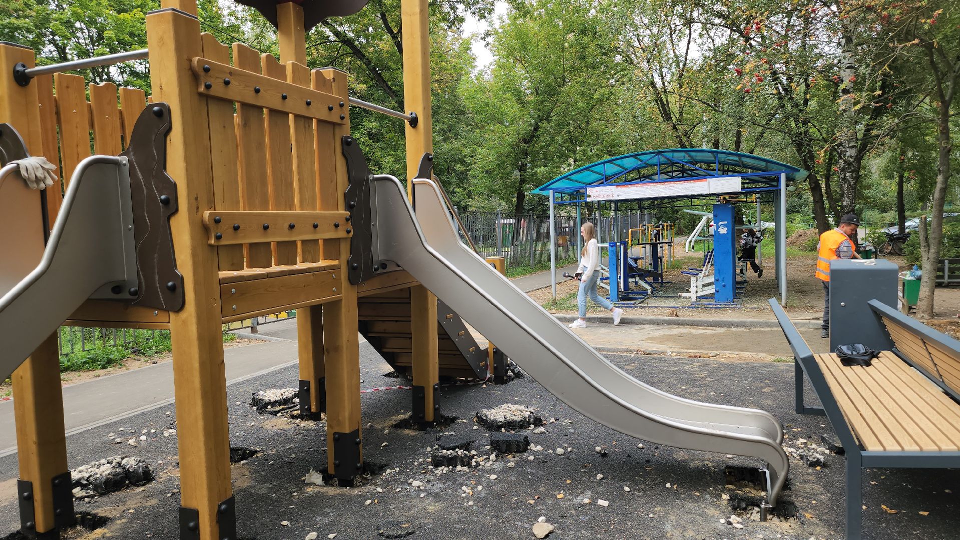 Люберцы, детская игровая площадка, просьба жителей,