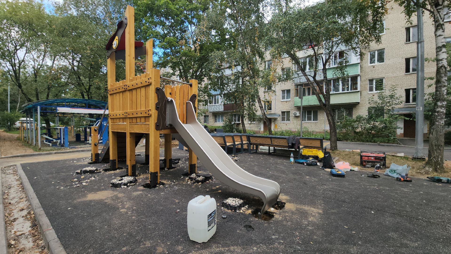 Люберцы, детская игровая площадка, просьба жителей,