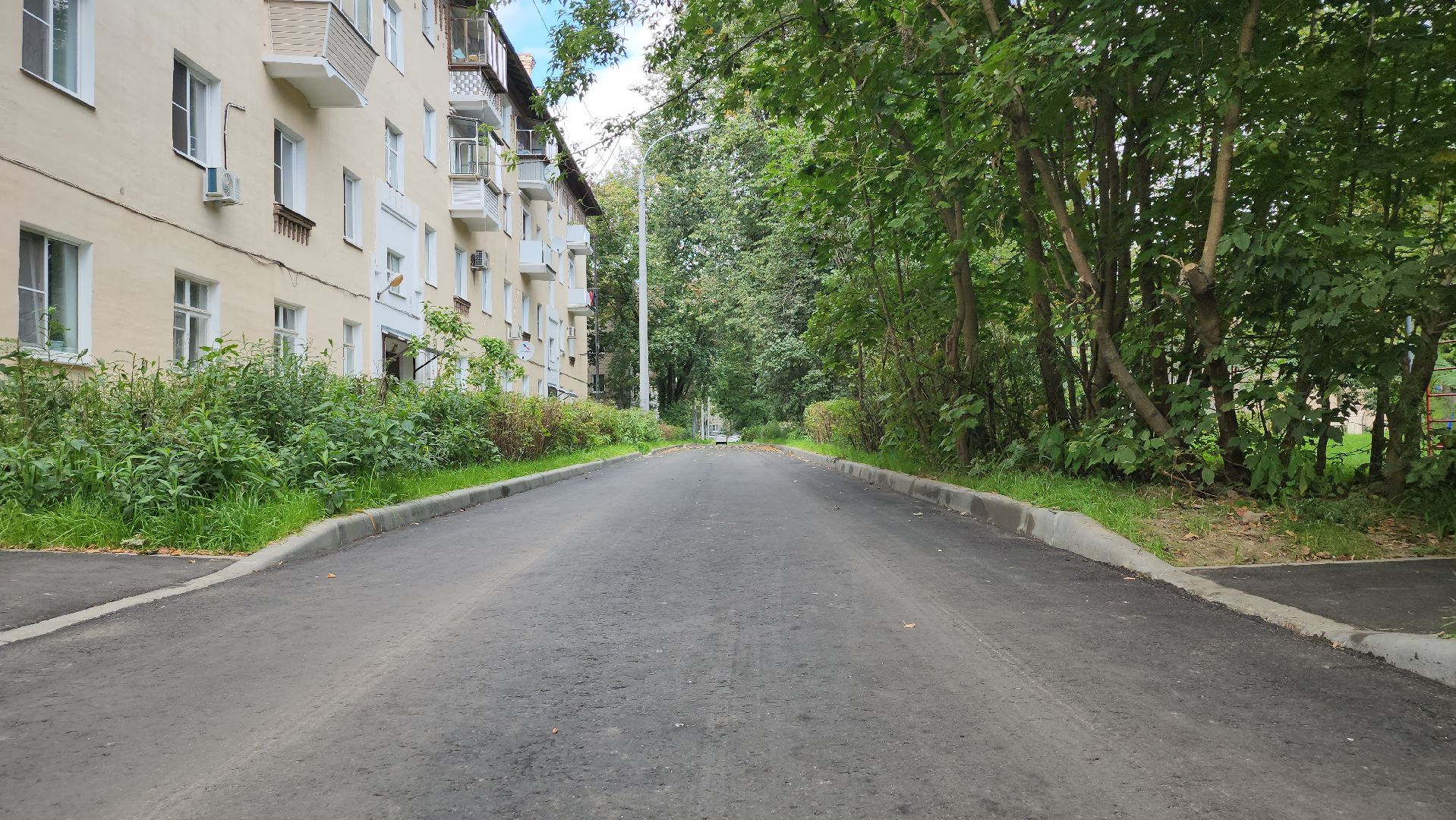 щёлково, монино, благоустройство двора,