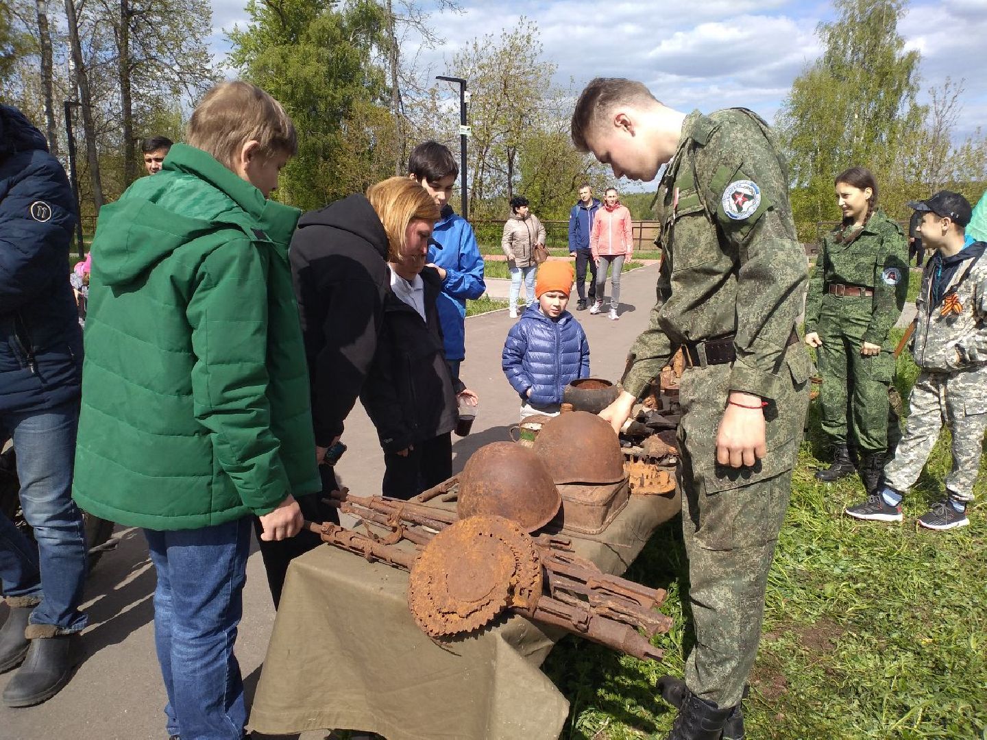 праздник, День Победы, парк, отдых в парке, Лосино-Петровский