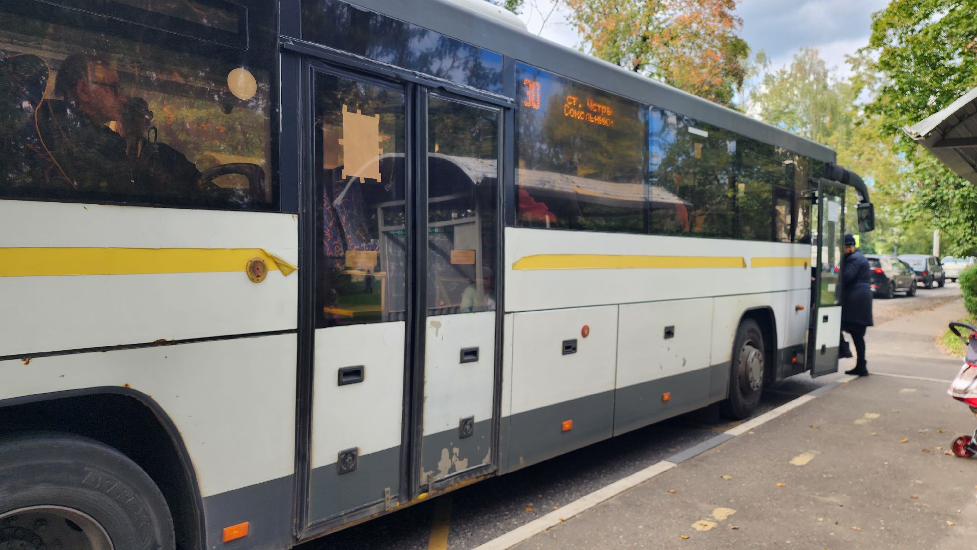 истра, автобусный маршрут, транспорт,