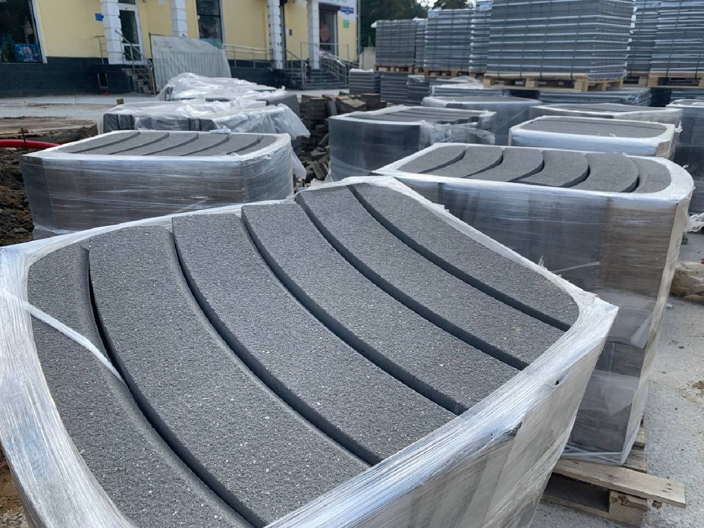 ступино, проспект победы, благоустройство, фонтан,