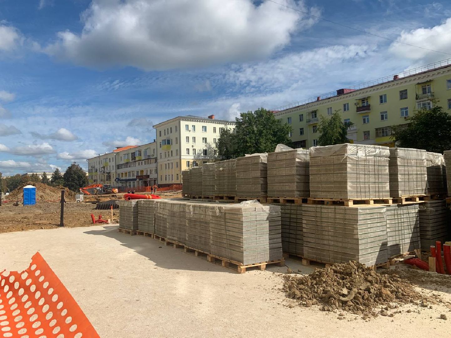 ступино, проспект победы, благоустройство, фонтан,