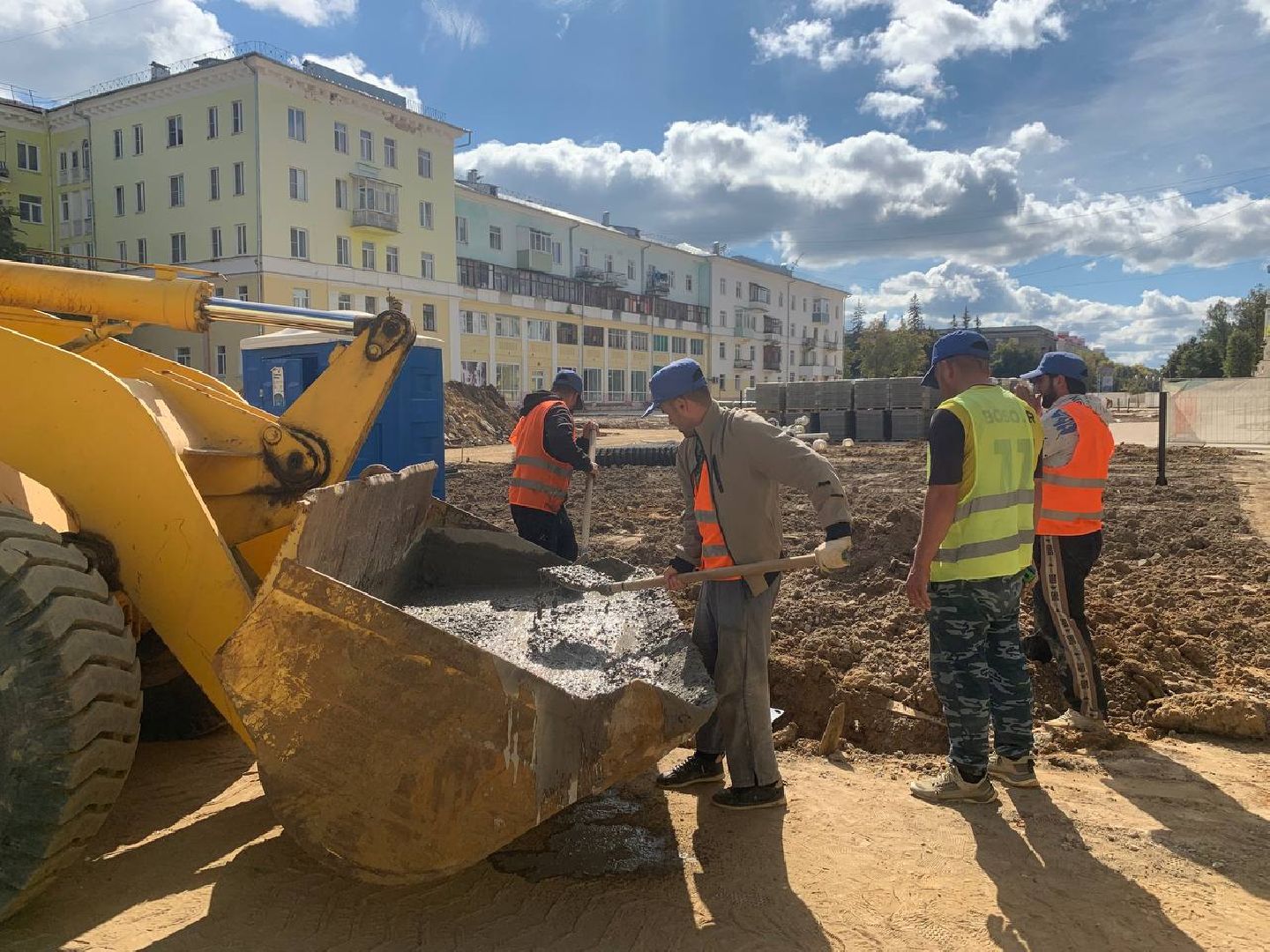 ступино, проспект победы, благоустройство, фонтан,