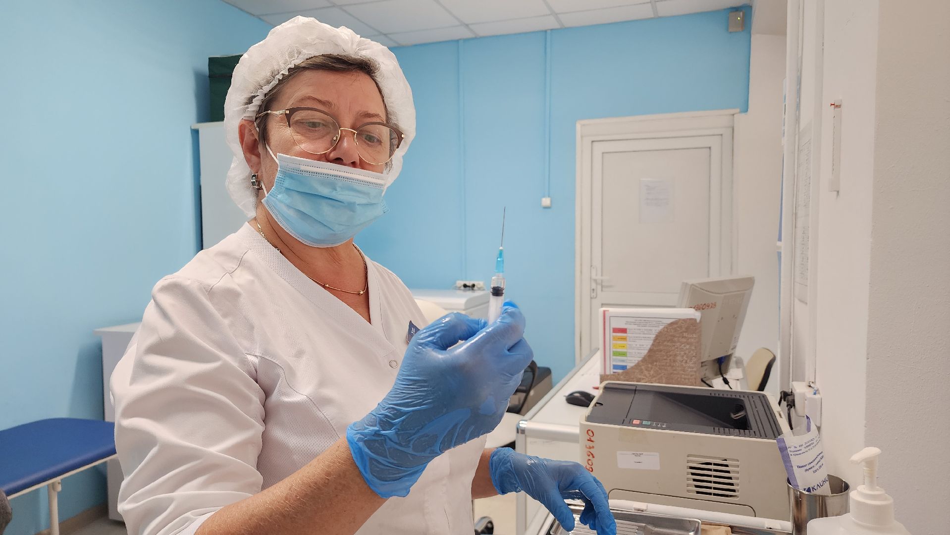 вакцинация от гриппа, медицина, лосино-петровский,