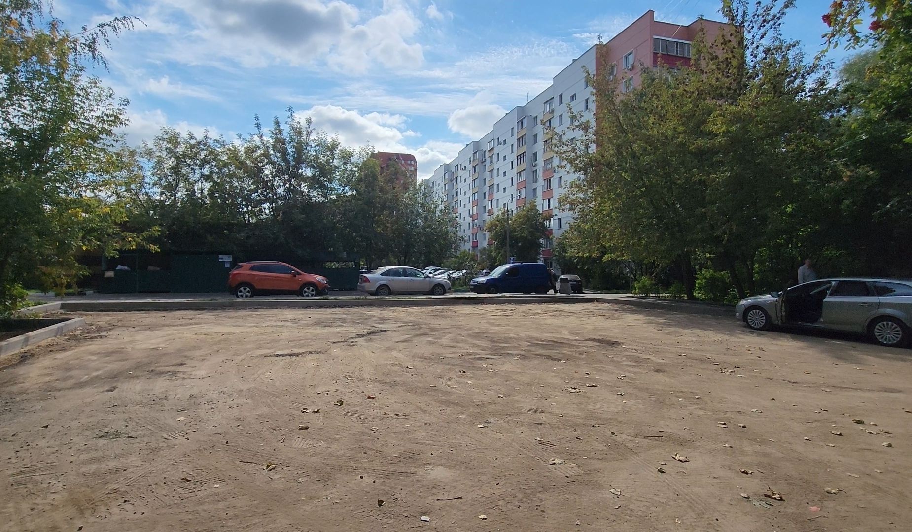 выездная, свет, освещение, парковка,