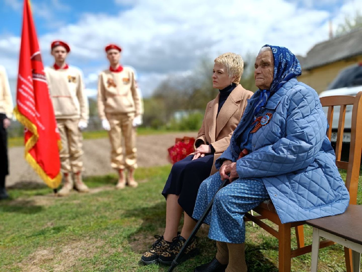 Можайск, Можайский городской округ, Подмосковье, День Победы, поздравление ветерана, фронтовая бригада, песни военных лет, 9 мая