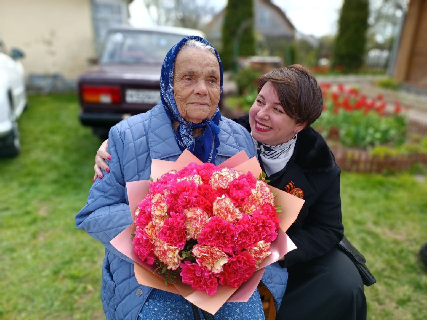 Можайск, Можайский городской округ, Подмосковье, День Победы, поздравление ветерана, фронтовая бригада, песни военных лет, 9 мая