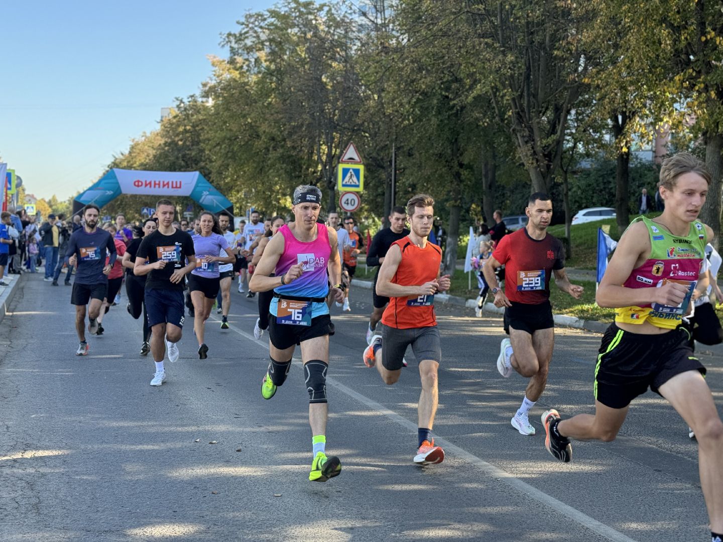 ленинский забег, день города видное, жители города,