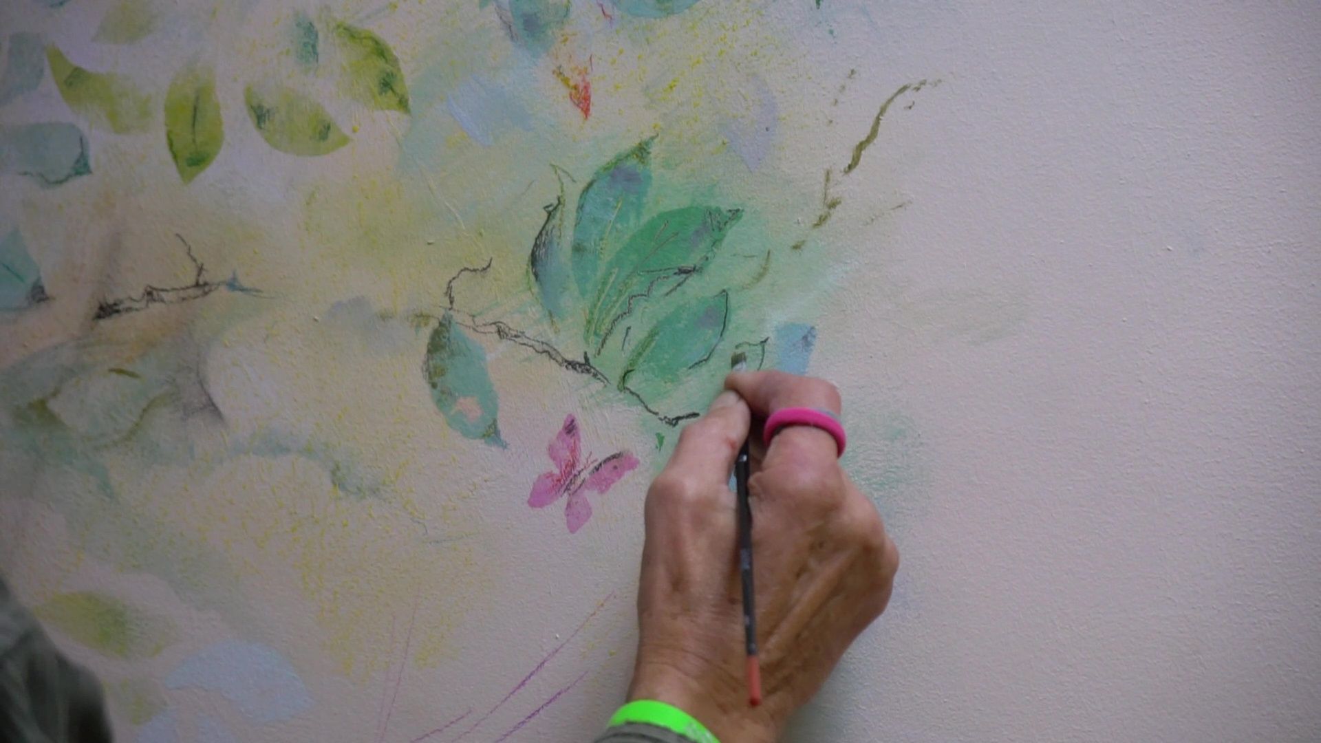 Реутов, медицина, здравоохранение, благодарный пациент, рисунки на стенах,