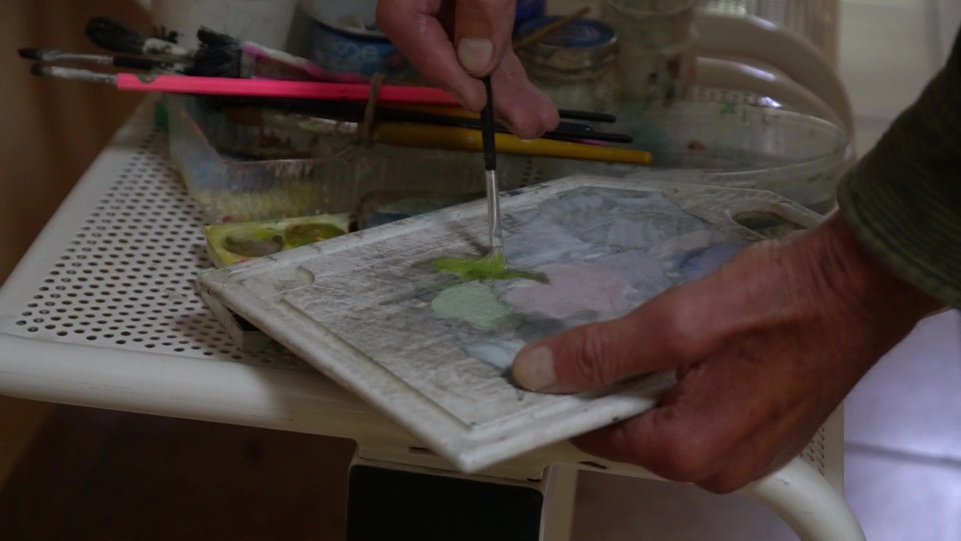 Реутов, медицина, здравоохранение, благодарный пациент, рисунки на стенах,