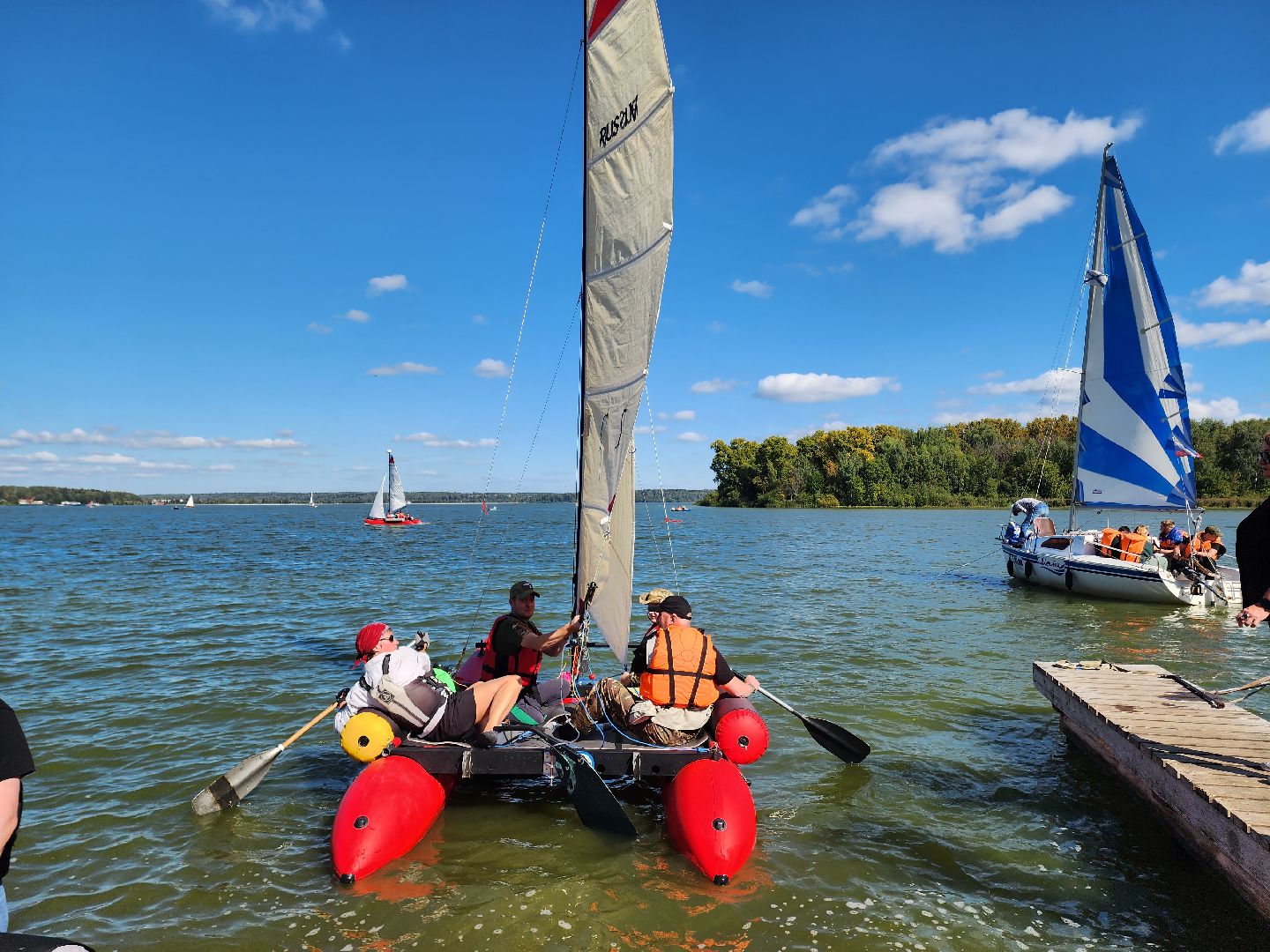 солнечногорск, сенеж, регата, гонки, яхтинг,