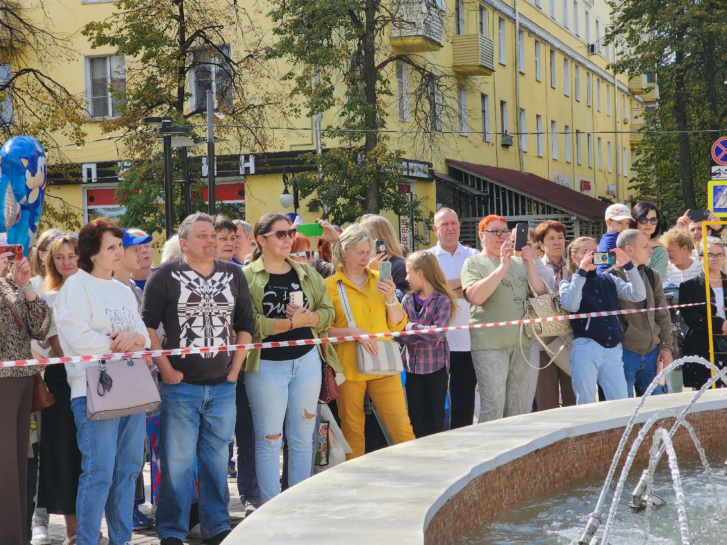 электросталь , жители, общество, праздник, фонтан, день города,