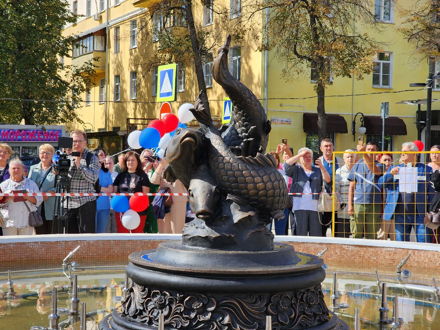 электросталь , жители, общество, праздник, фонтан, день города,