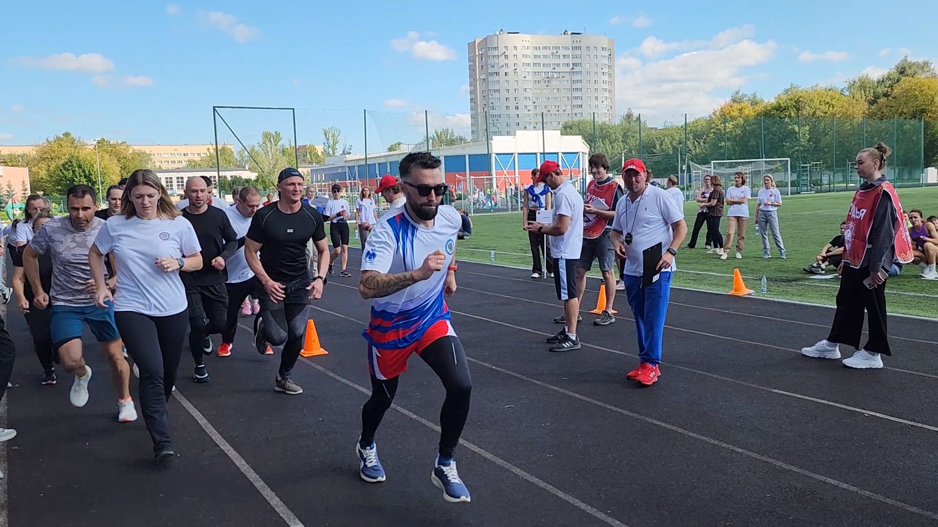 королёв, стадион вымпел в королеве, налоговая служба московской области , гто, спорт в королеве,