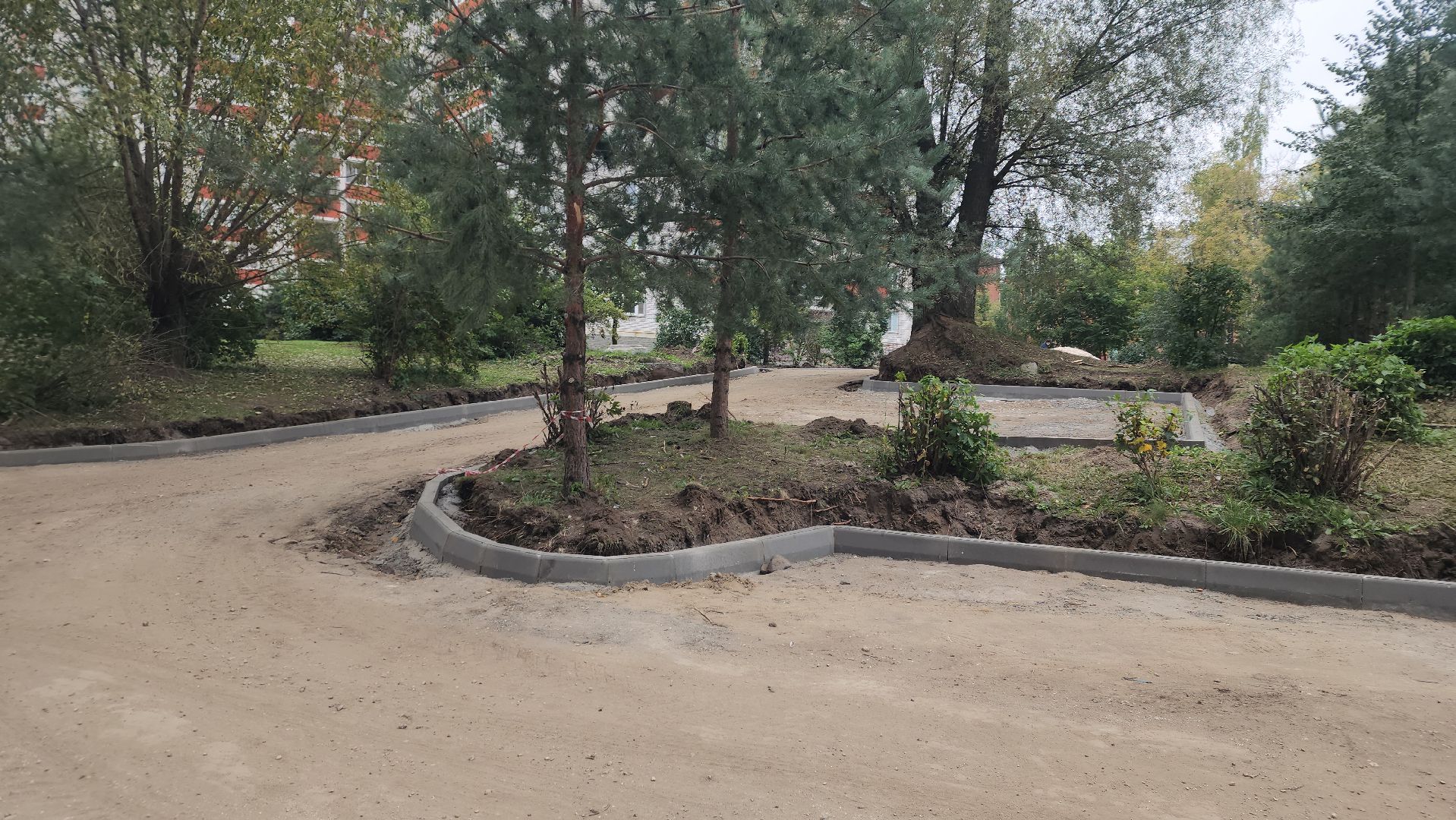 павловский посад, благоустройство , двор,