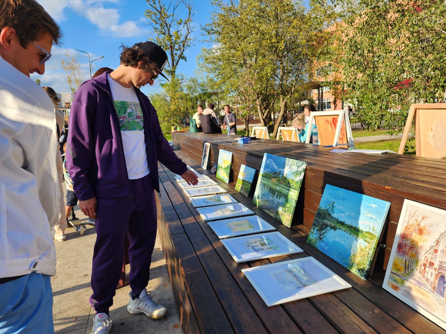 фрязино, день города, художники,