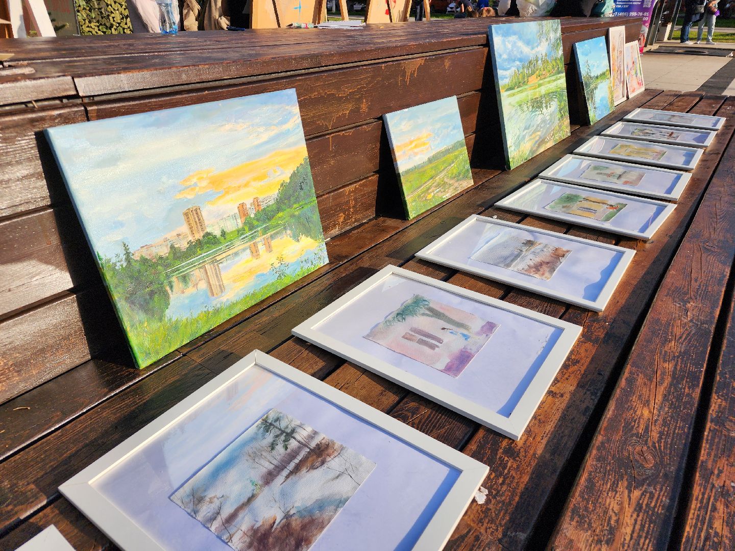 фрязино, день города, художники,