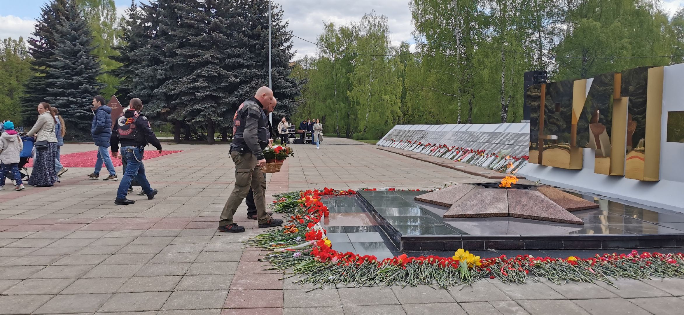 день победы, мотоциклисты,