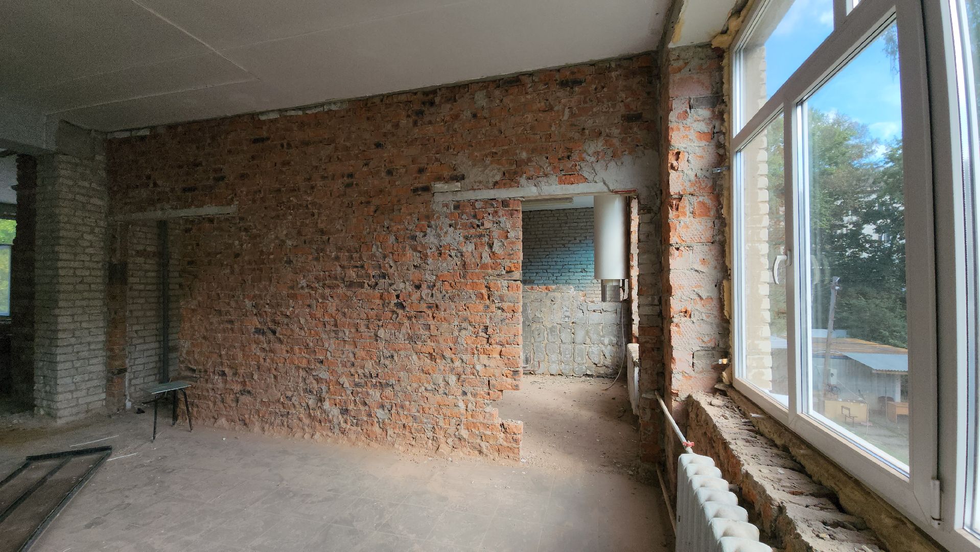 Капитальный ремонт школы , Лобня, Демонтажные работы ,