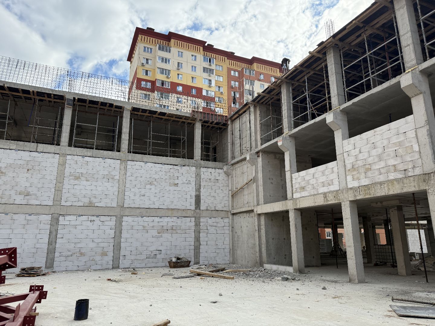 люберцы,  Строительство школы, Островцы, Школьники,