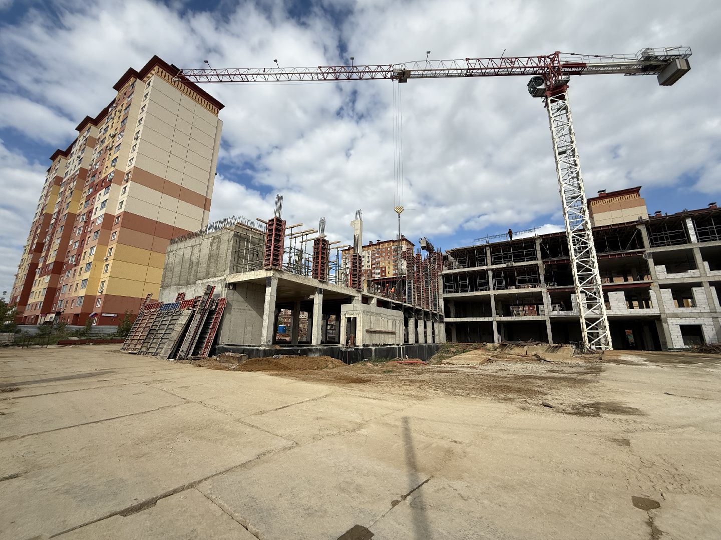 люберцы,  Строительство школы, Островцы, Школьники,