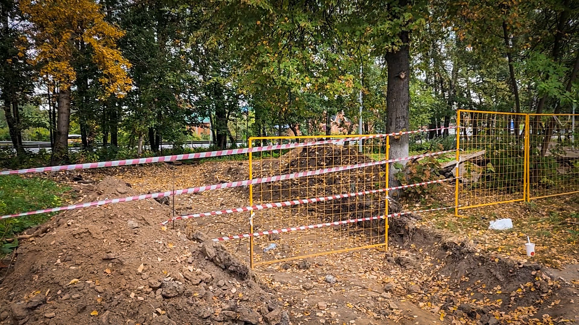 бронницы, благоустройство 2025, строительство сквера в бронницах, новое общественное пространство в бронницах,