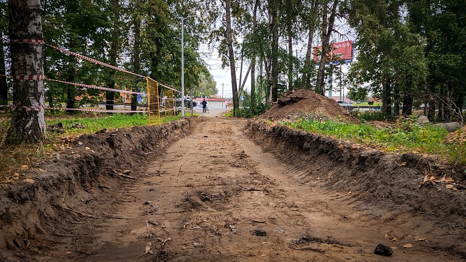 бронницы, благоустройство 2025, строительство сквера в бронницах, новое общественное пространство в бронницах,