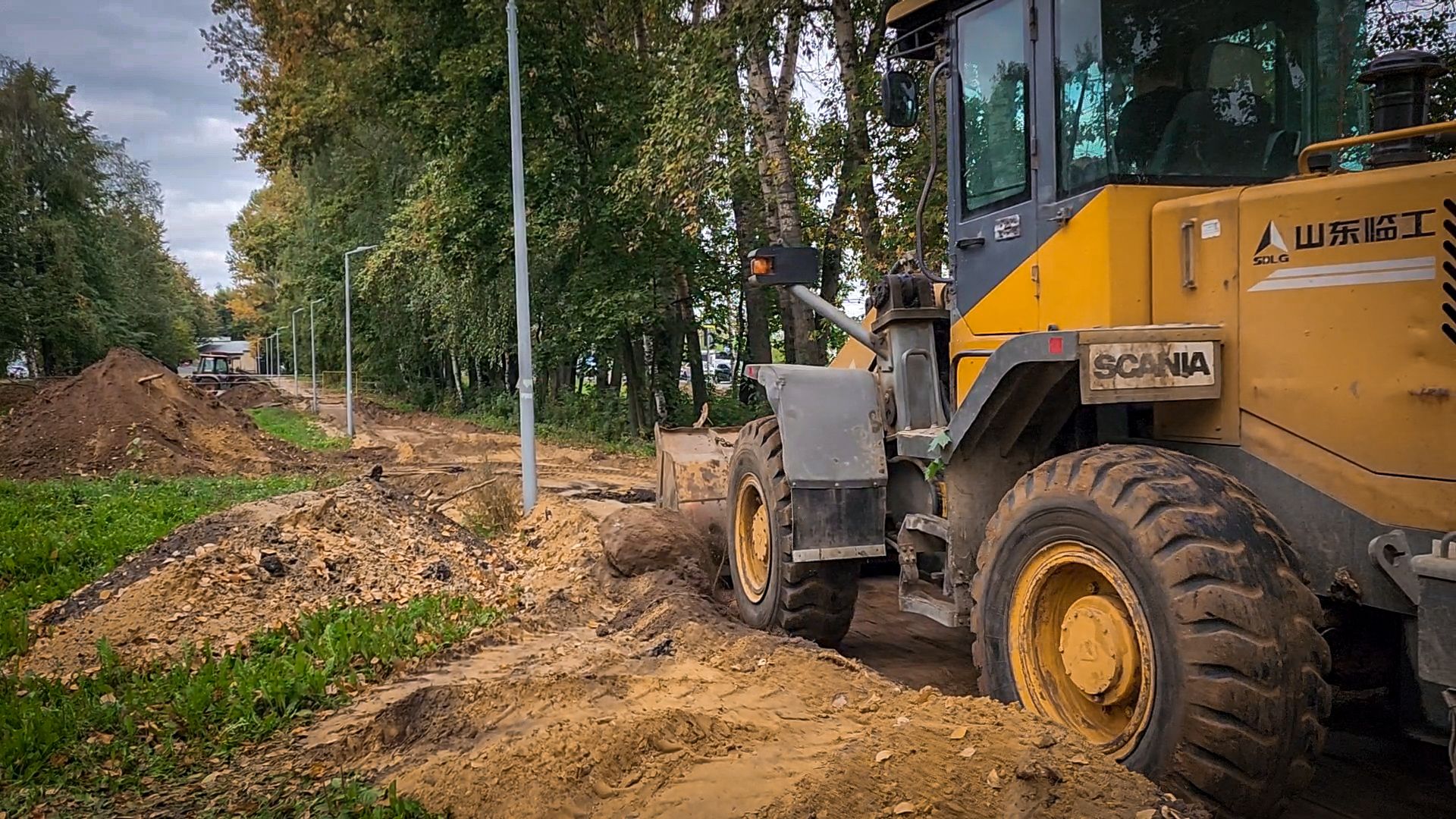 бронницы, благоустройство 2025, строительство сквера в бронницах, новое общественное пространство в бронницах,