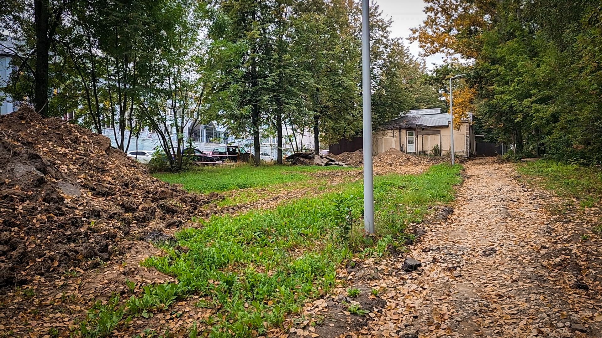 бронницы, благоустройство 2025, строительство сквера в бронницах, новое общественное пространство в бронницах,