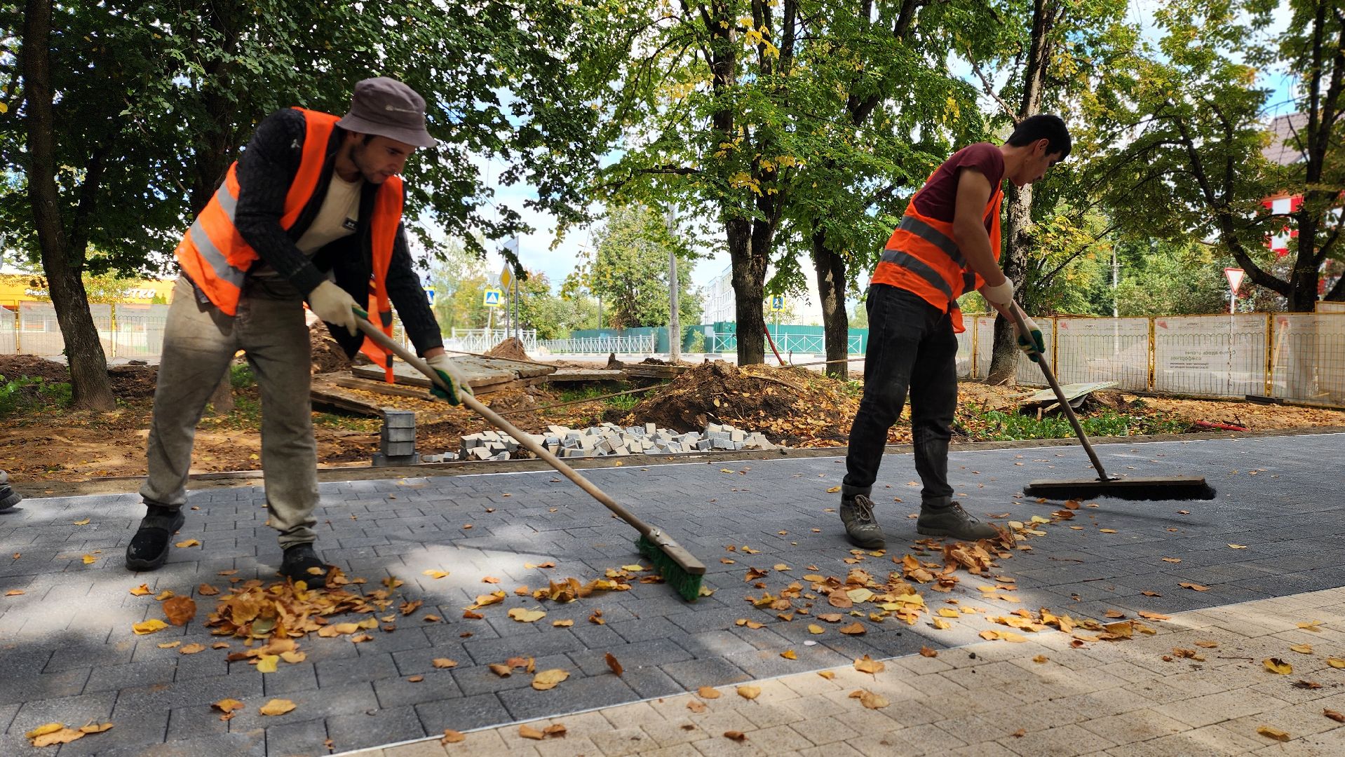 Руза, Благоустройство, Сквер ,