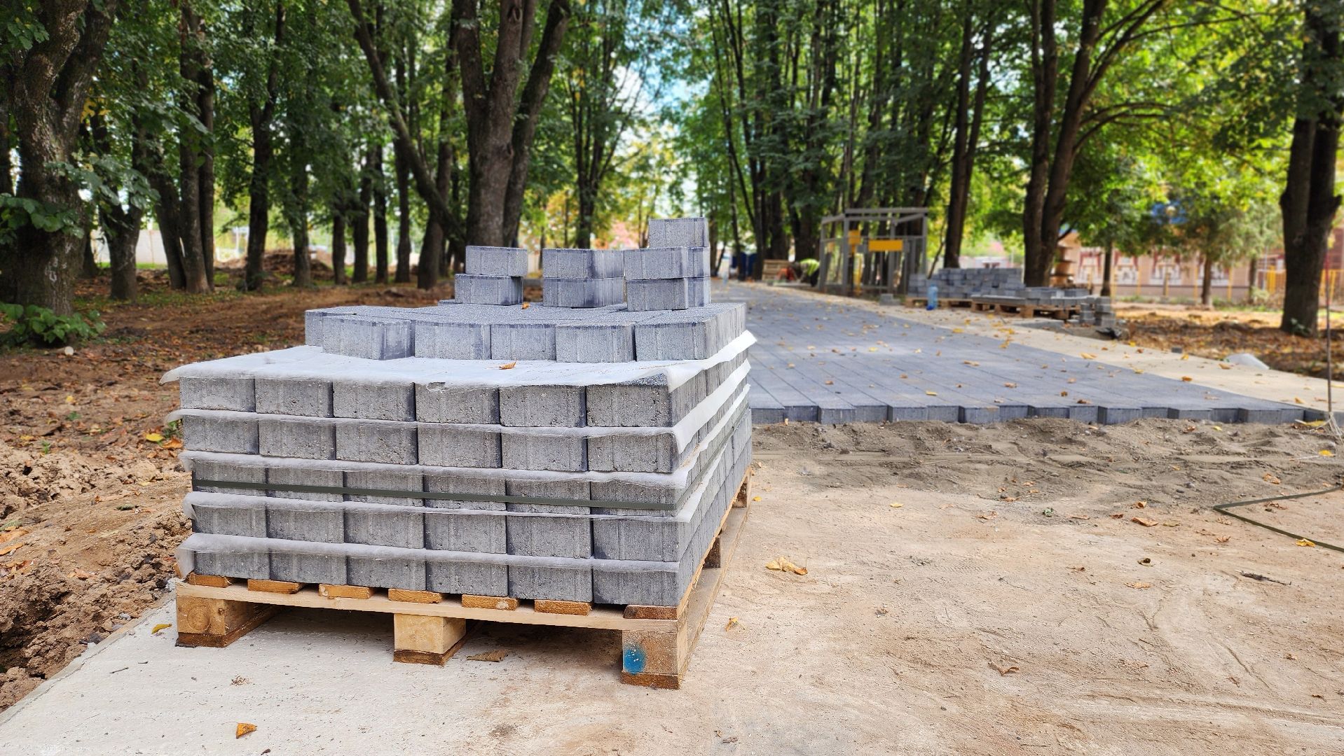 Руза, Благоустройство, Сквер ,